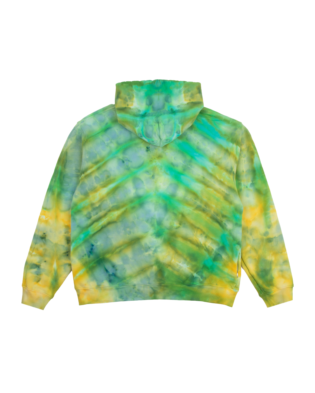 Sunny C Tie Dye Hoodie - Green Dream