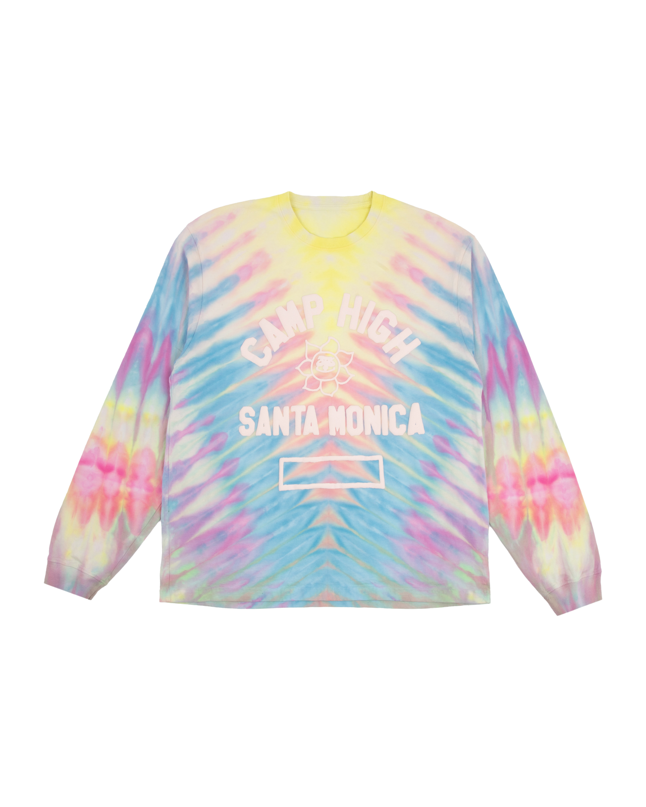 Sunny C Tie Dye LS Tee - Morning Glory