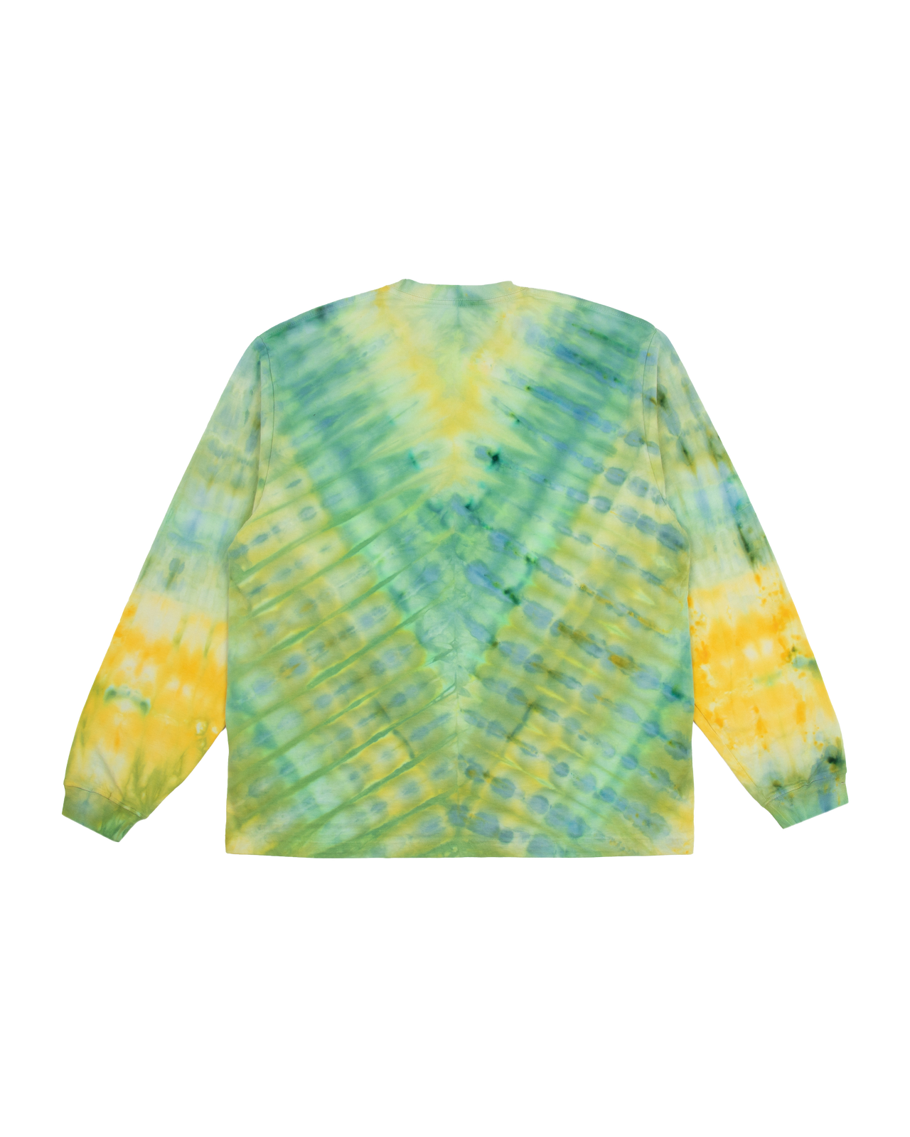 Sunny C Tie Dye LS Tee - Green Dream