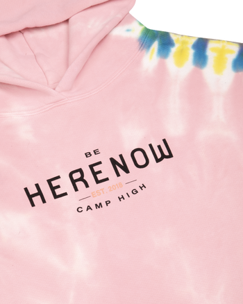 Be Here Now Hoody (Candy Floss)