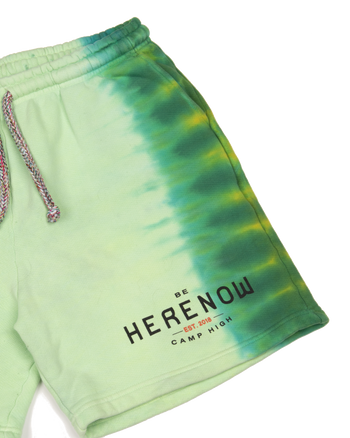 Be Here Now Shorts (Green Apple)