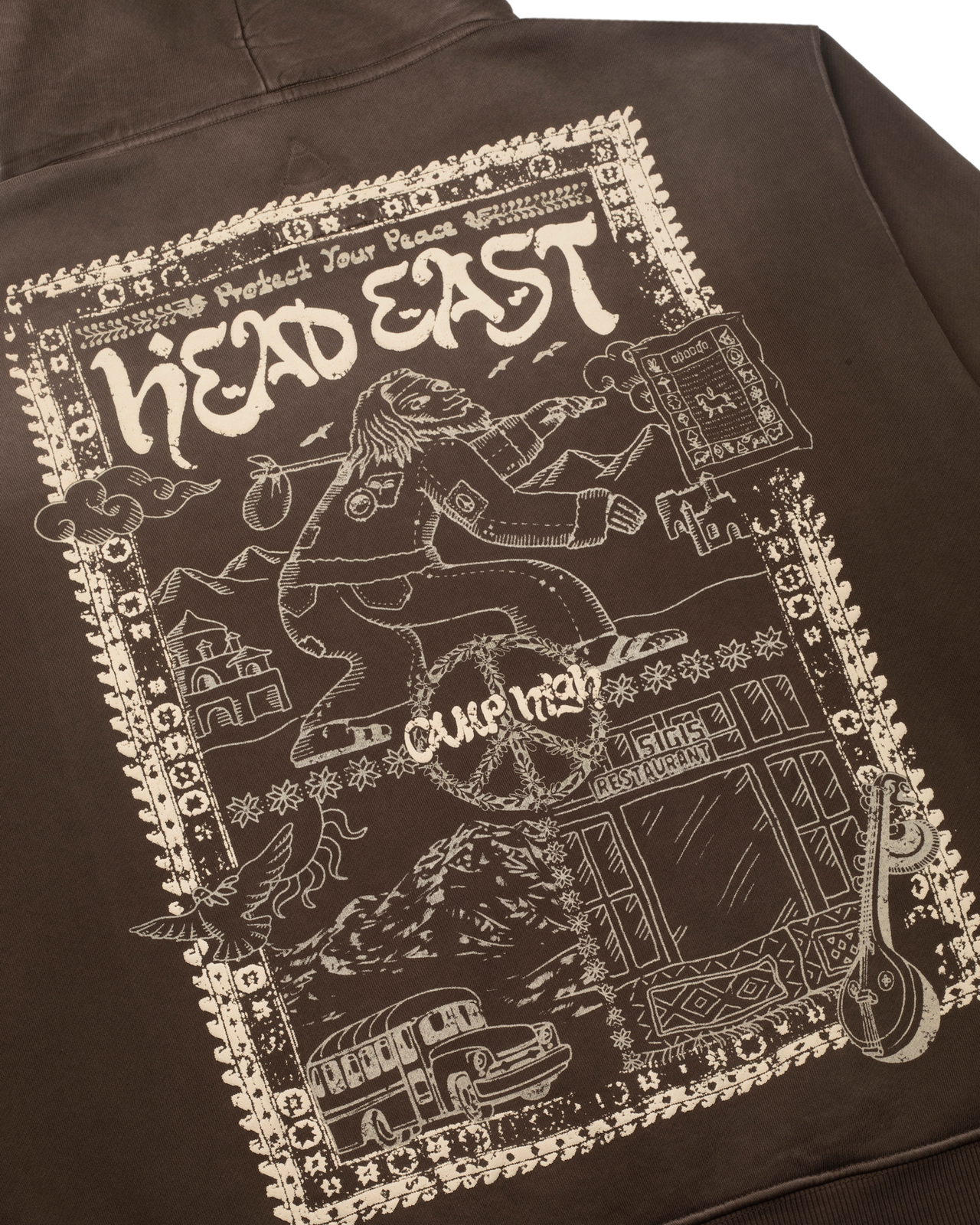 Head East Hoody (Coffee)