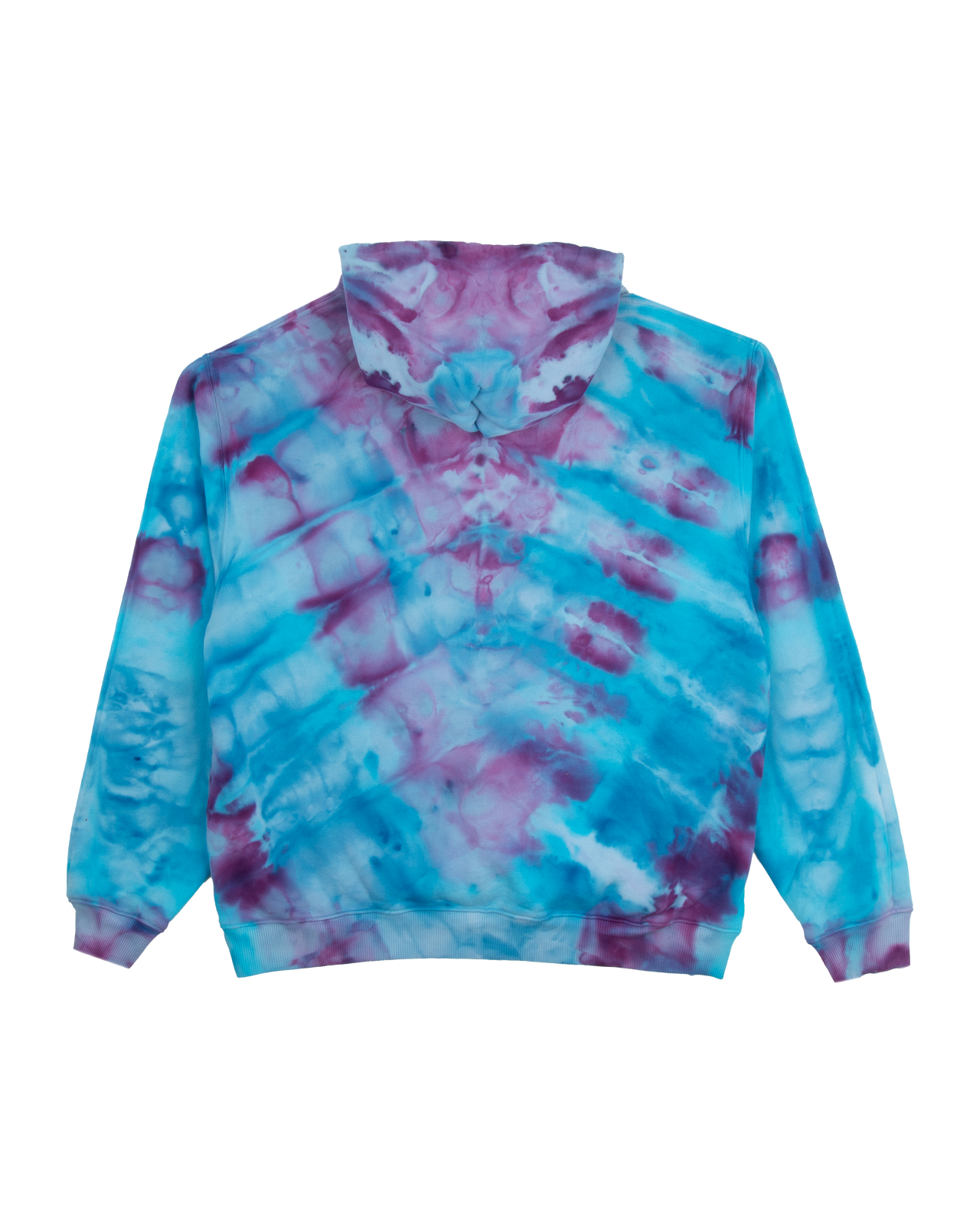 Sunny C Tie Dye Hoodie - Faded Indigo