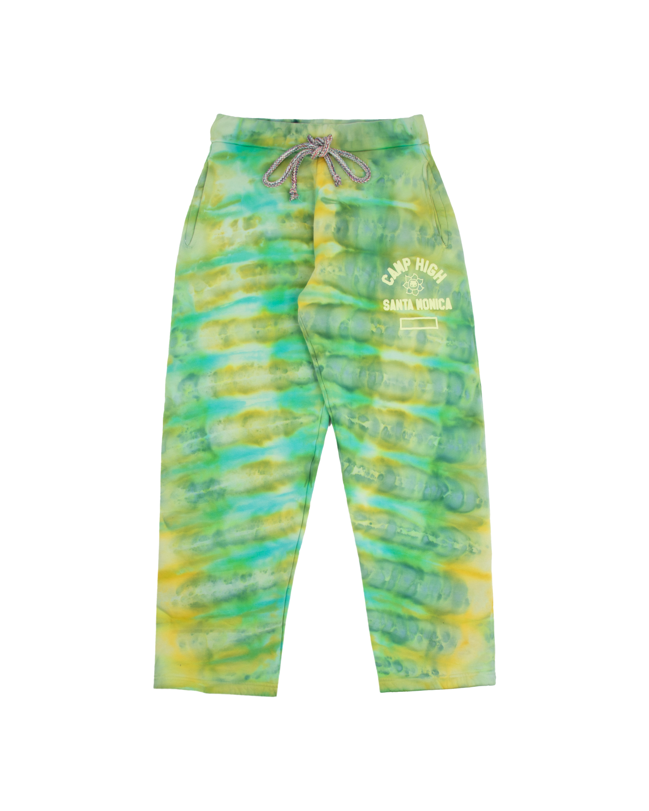 Sunny C Tie Dye Sweatpant - Green Dream