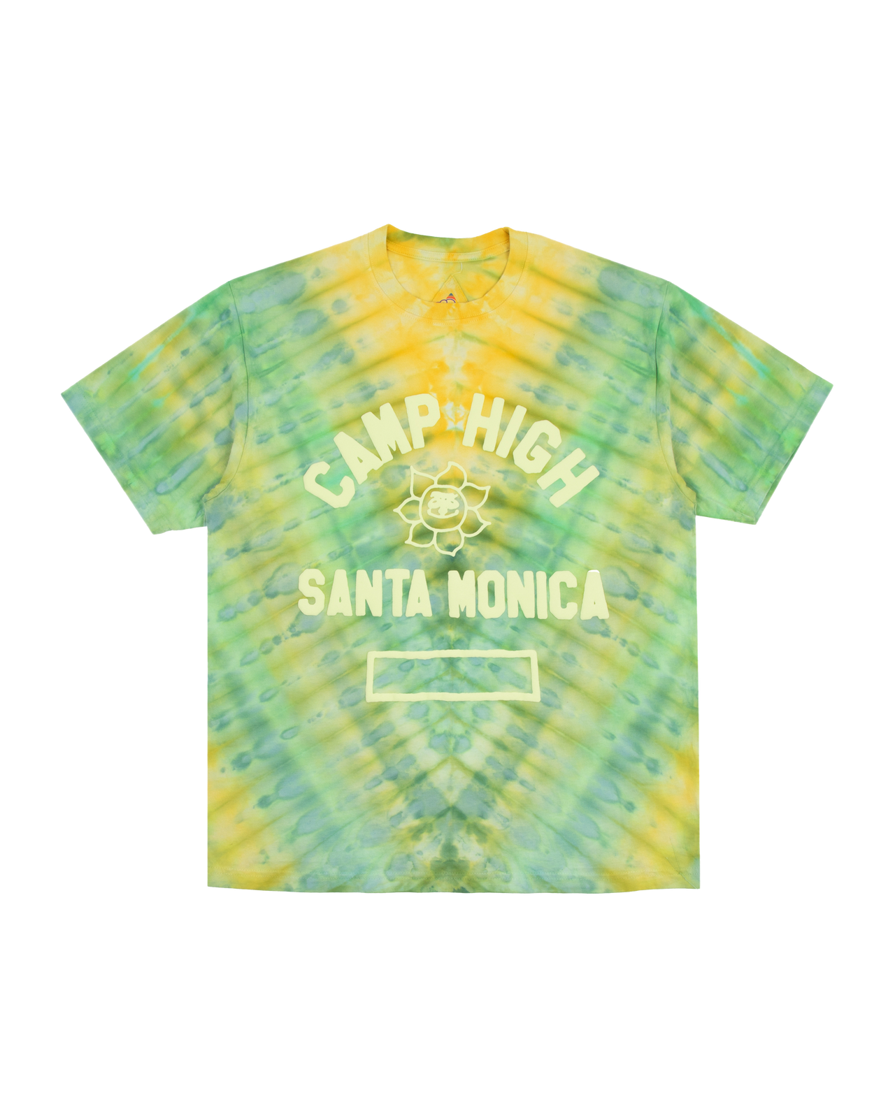 Sunny C Tie Dye SS Tee - Green Dream