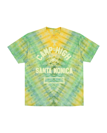 Sunny C Tie Dye SS Tee - Green Dream