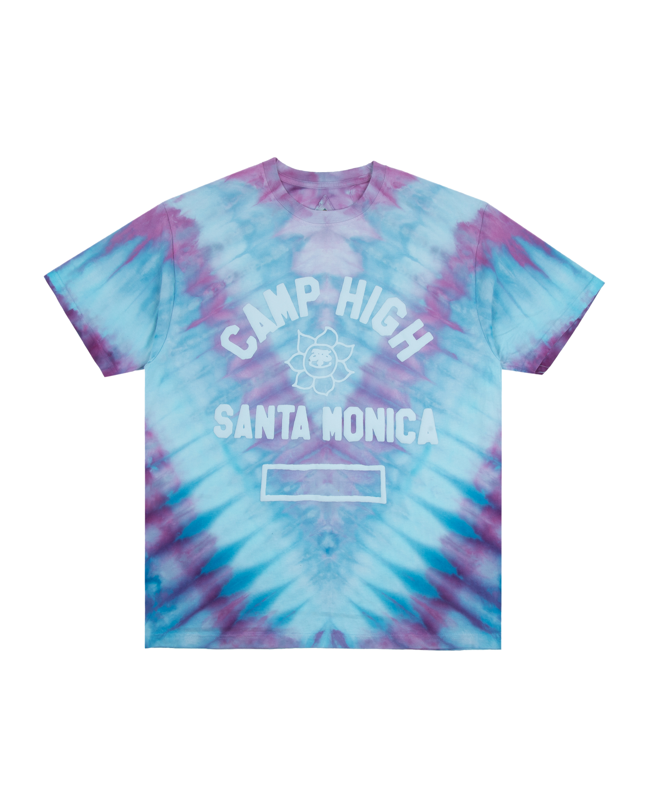 Sunny C Tie Dye SS Tee - Faded Indigo