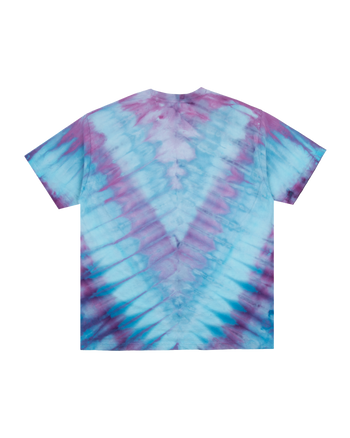 Sunny C Tie Dye SS Tee - Faded Indigo