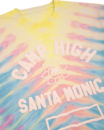 Sunny C Tie Dye LS Tee - Morning Glory