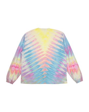 Sunny C Tie Dye LS Tee - Morning Glory