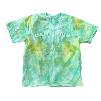 Cooper Tie Dye SS Tee - Green Thumb