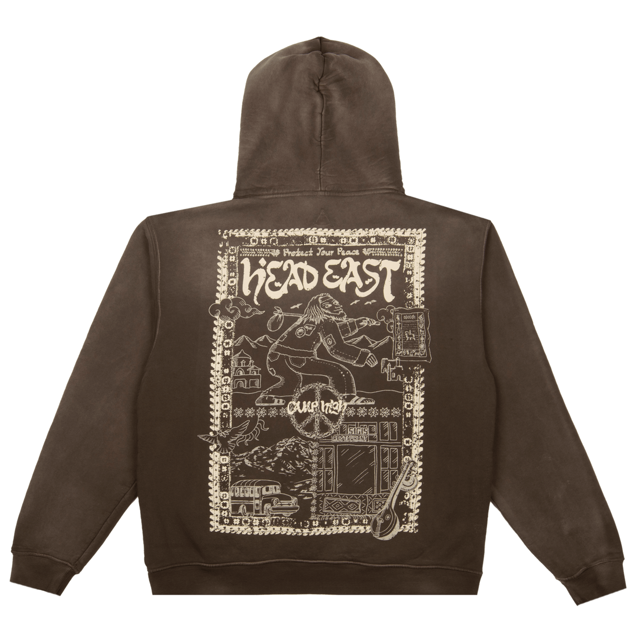 Head East Hoody (Coffee)