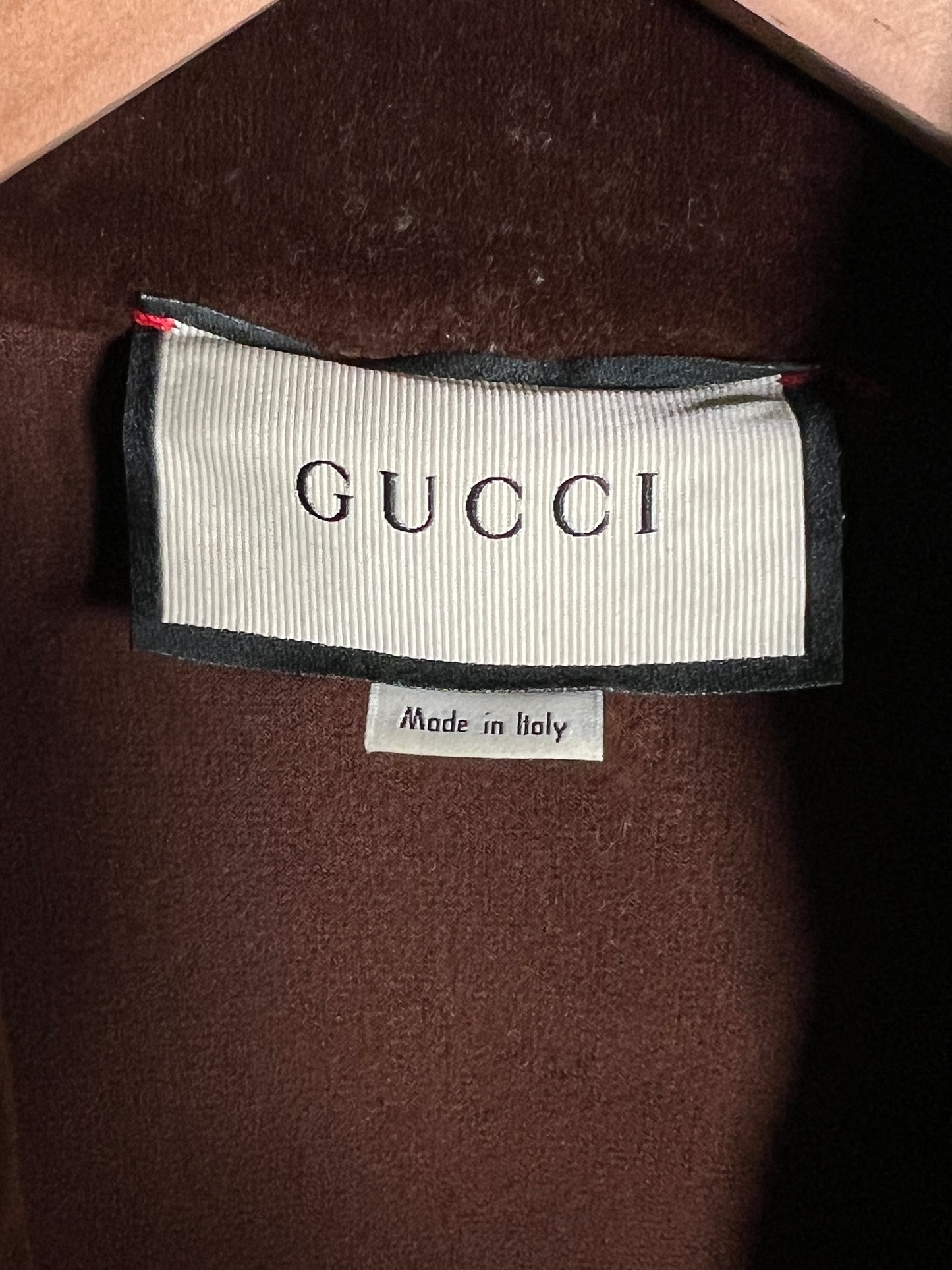Gucci Velour Track Jacket
