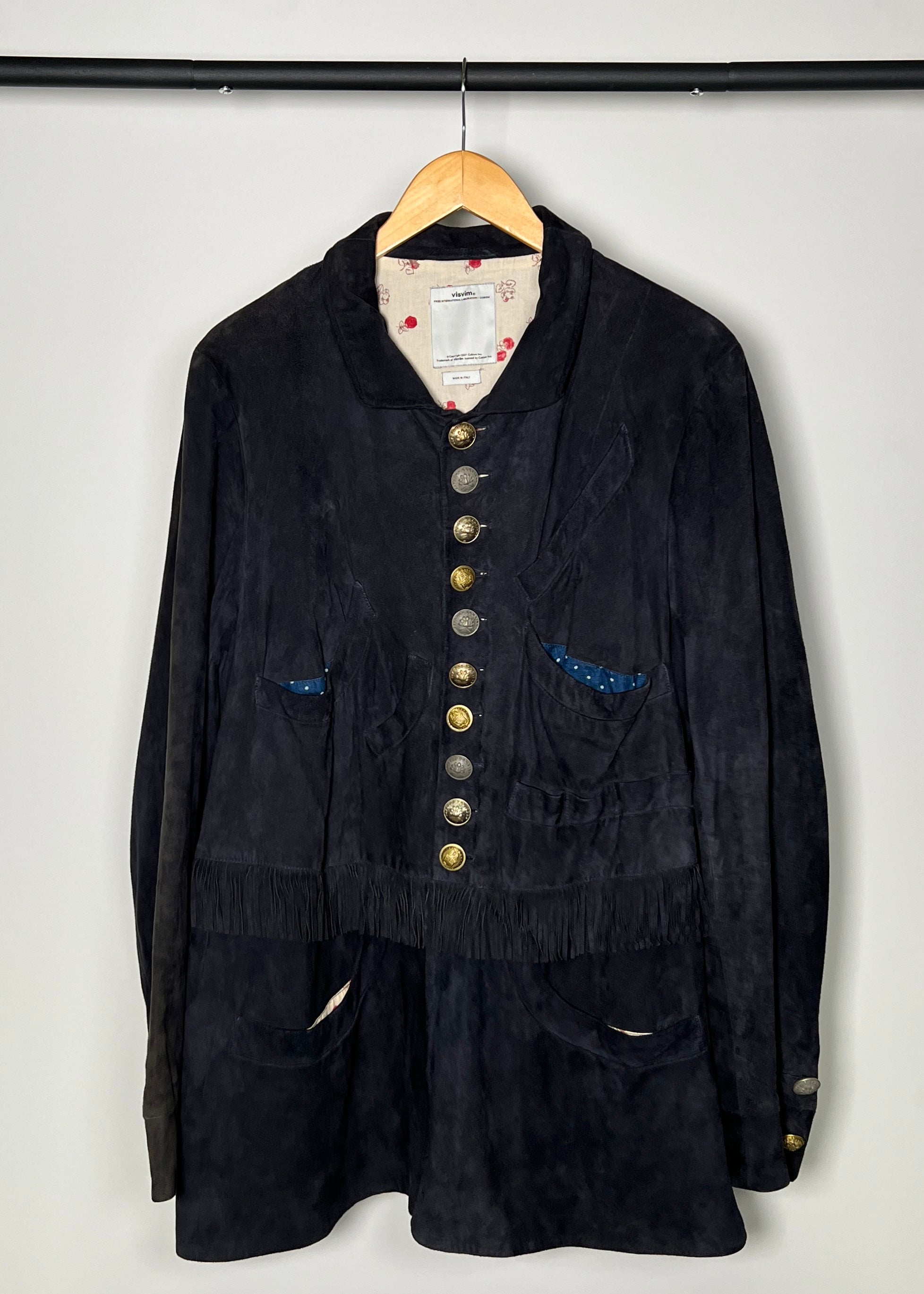 Visvim hot sale suede jacket