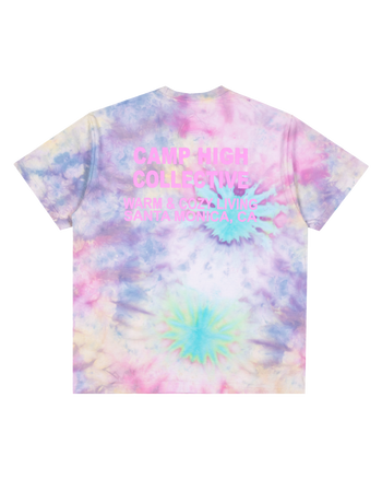Small Circle Tie Dye SS Tee - Mind Melt
