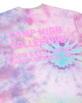 Small Circle Tie Dye SS Tee - Mind Melt