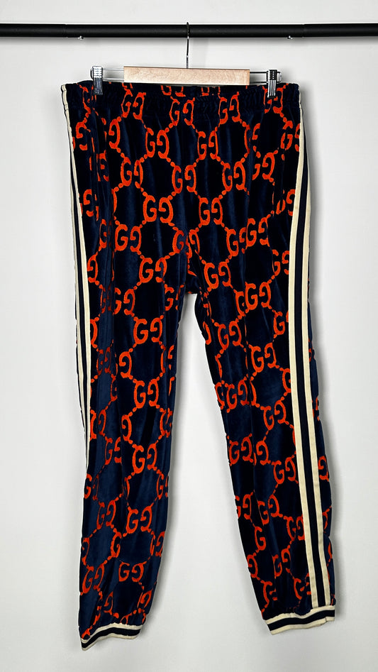 Gucci GG Velour Track Pants