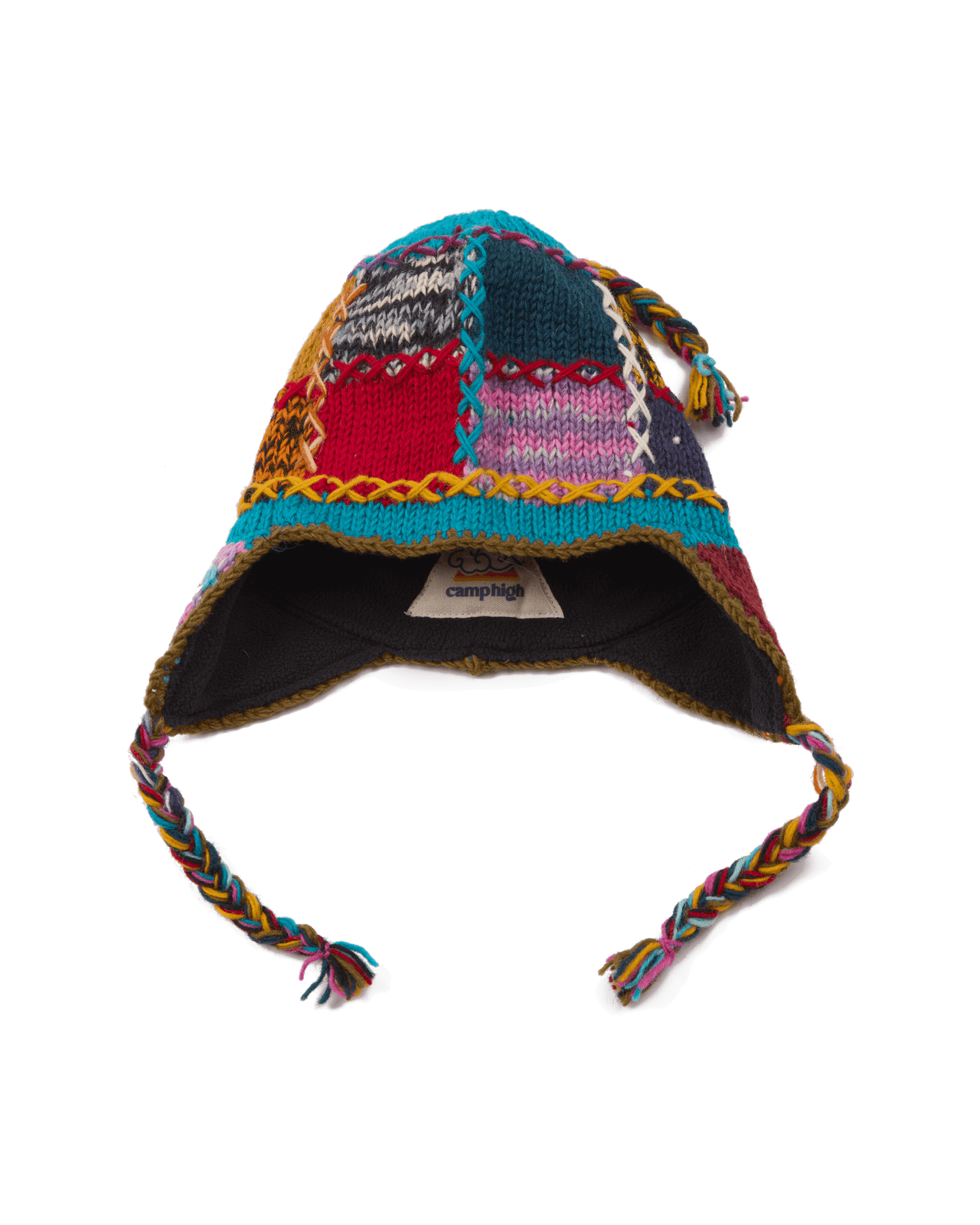 Patchwork Sherpa Hat