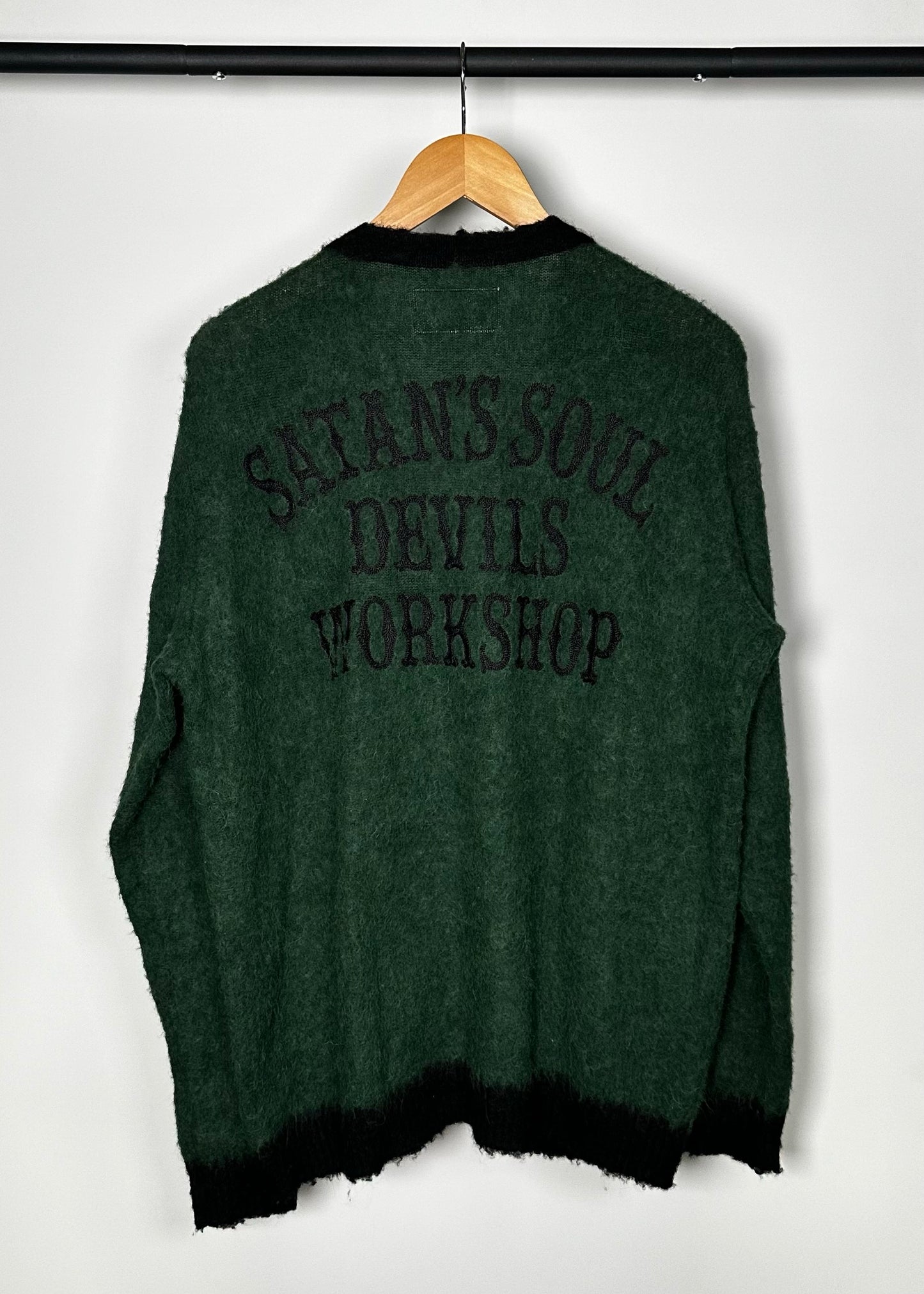Guilty Parties Satan's Soul Devils Workshop Cardigan Sweater