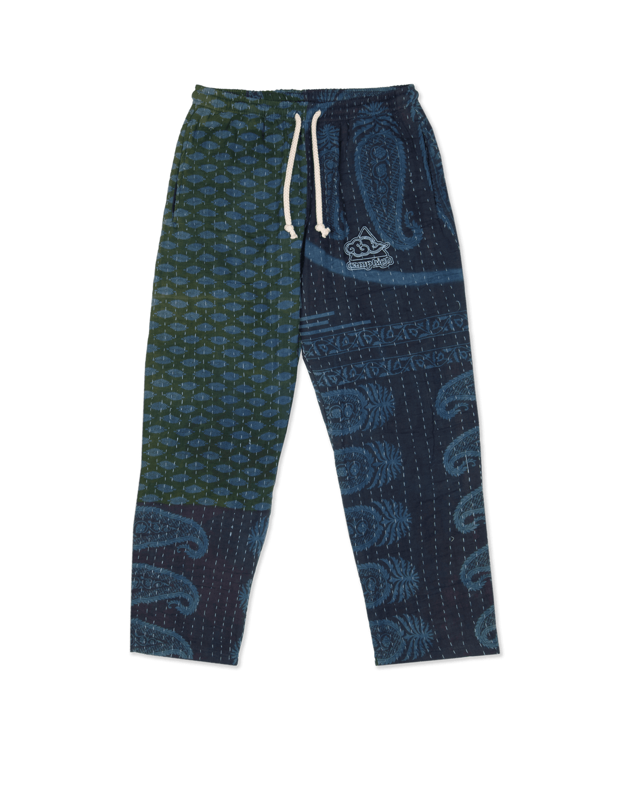 Indigo Kantha Pants