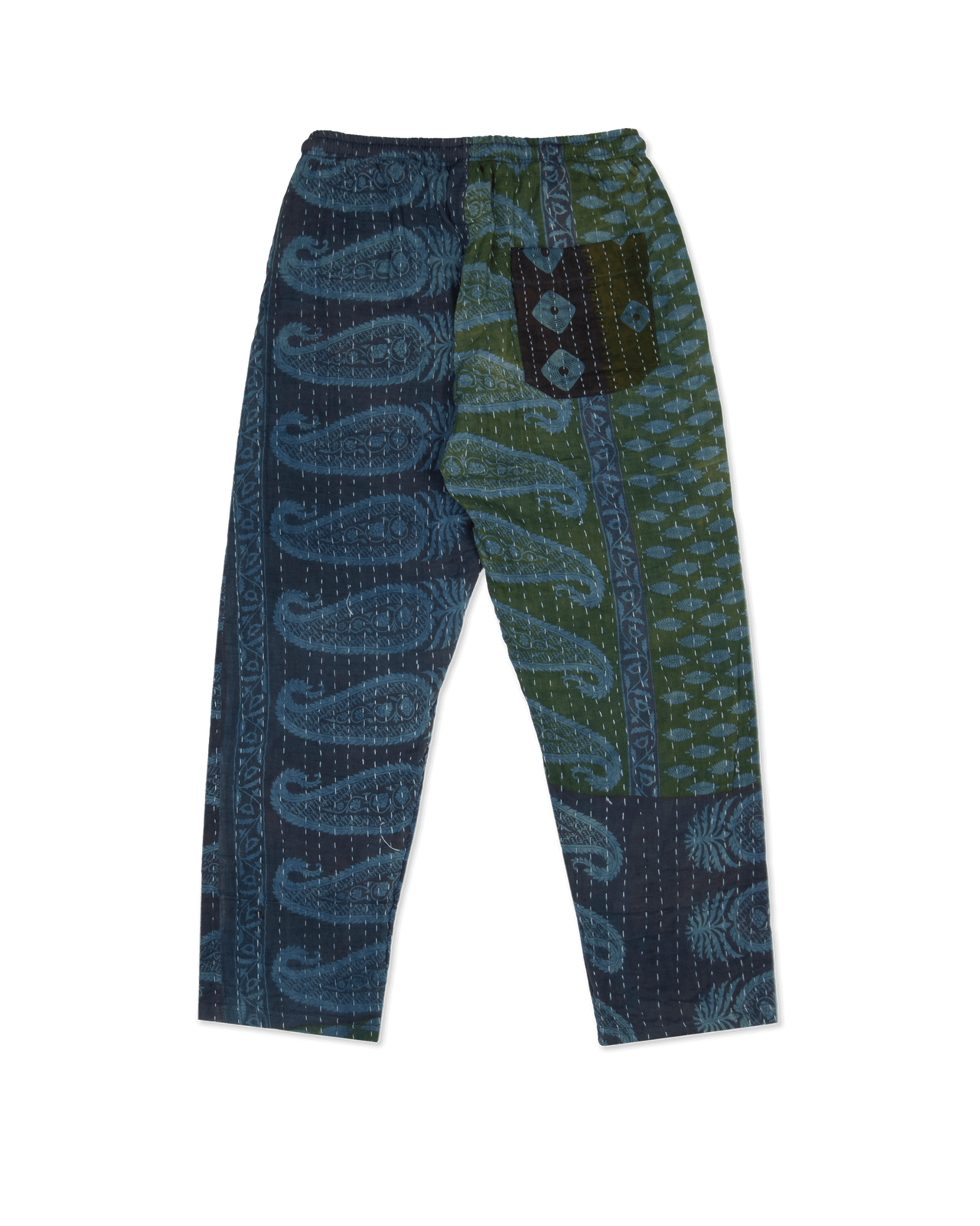 Indigo Kantha Pants