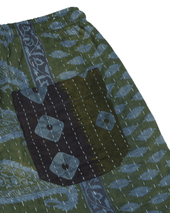 Indigo Kantha Pants