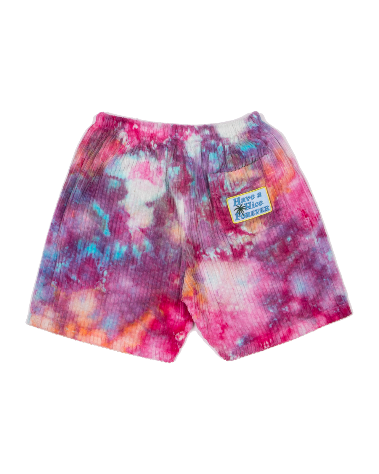 Ice-Dyed Zen Corduroy Shorts (Northern Lights)