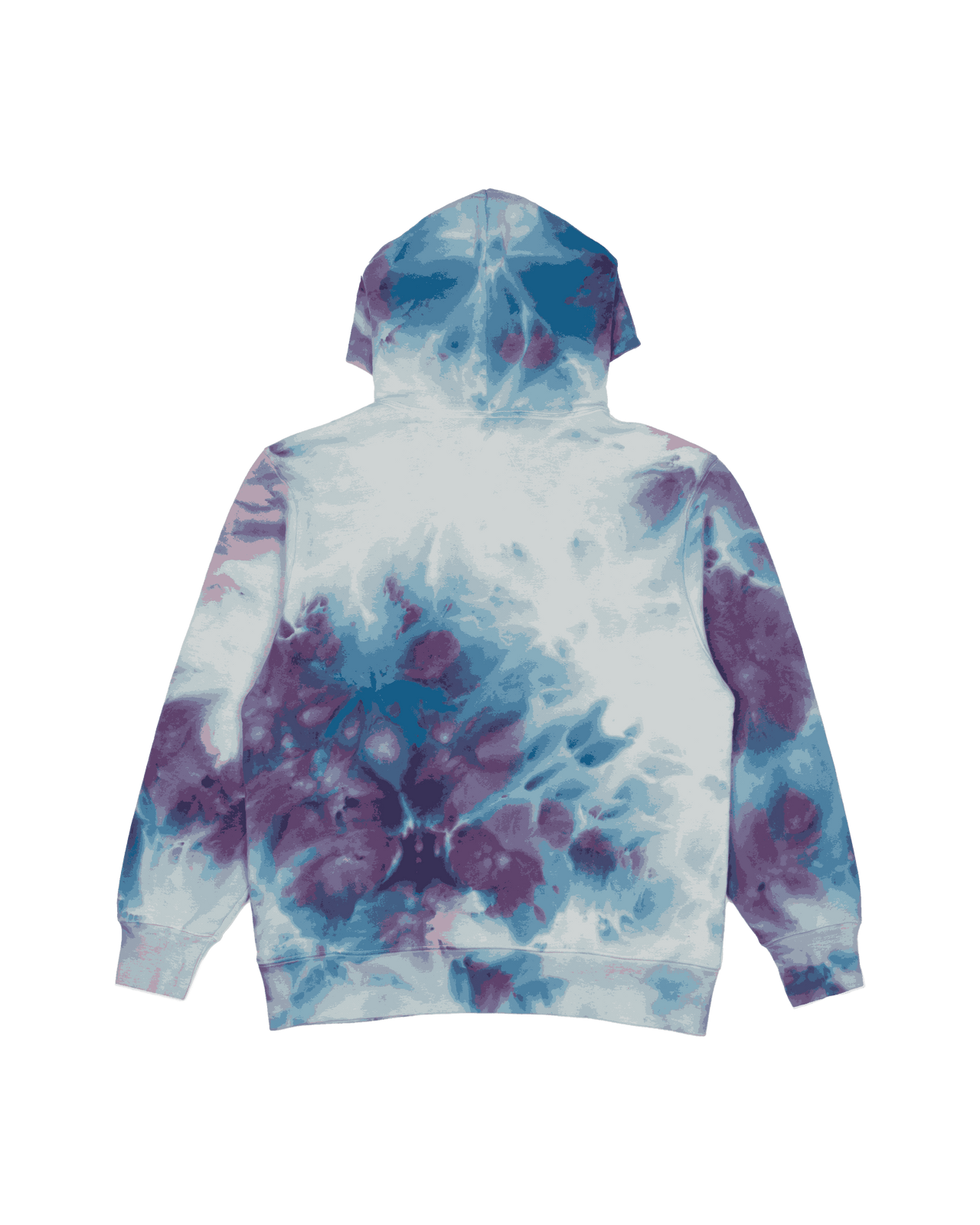 Mandala Ice Dyed Hoodie (Lunar Dream)