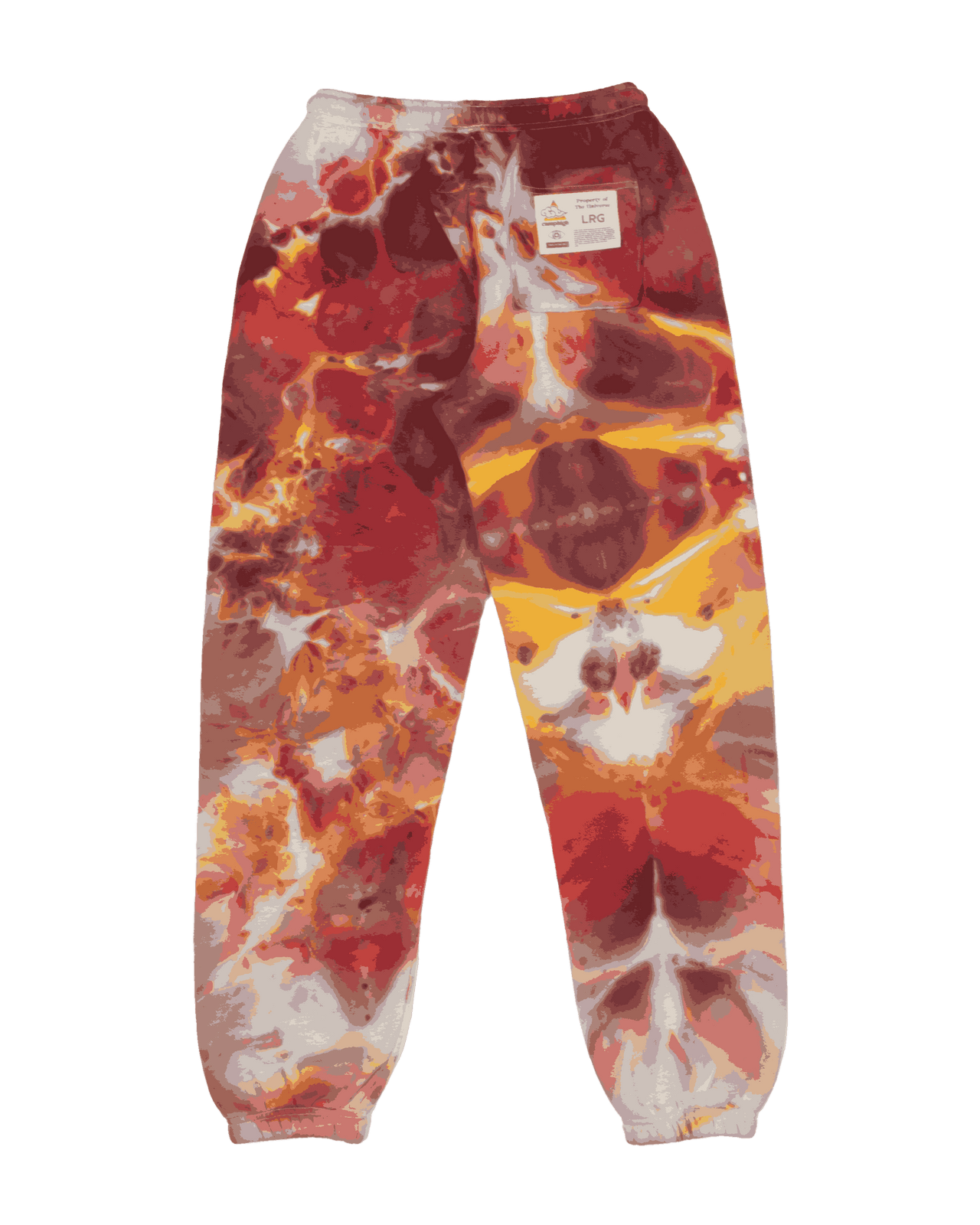 Mandala Ice Dyed Sweatpant (Solar Spiral)