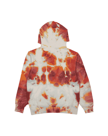 Mandala Ice Dyed Hoodie (Solar Spiral)