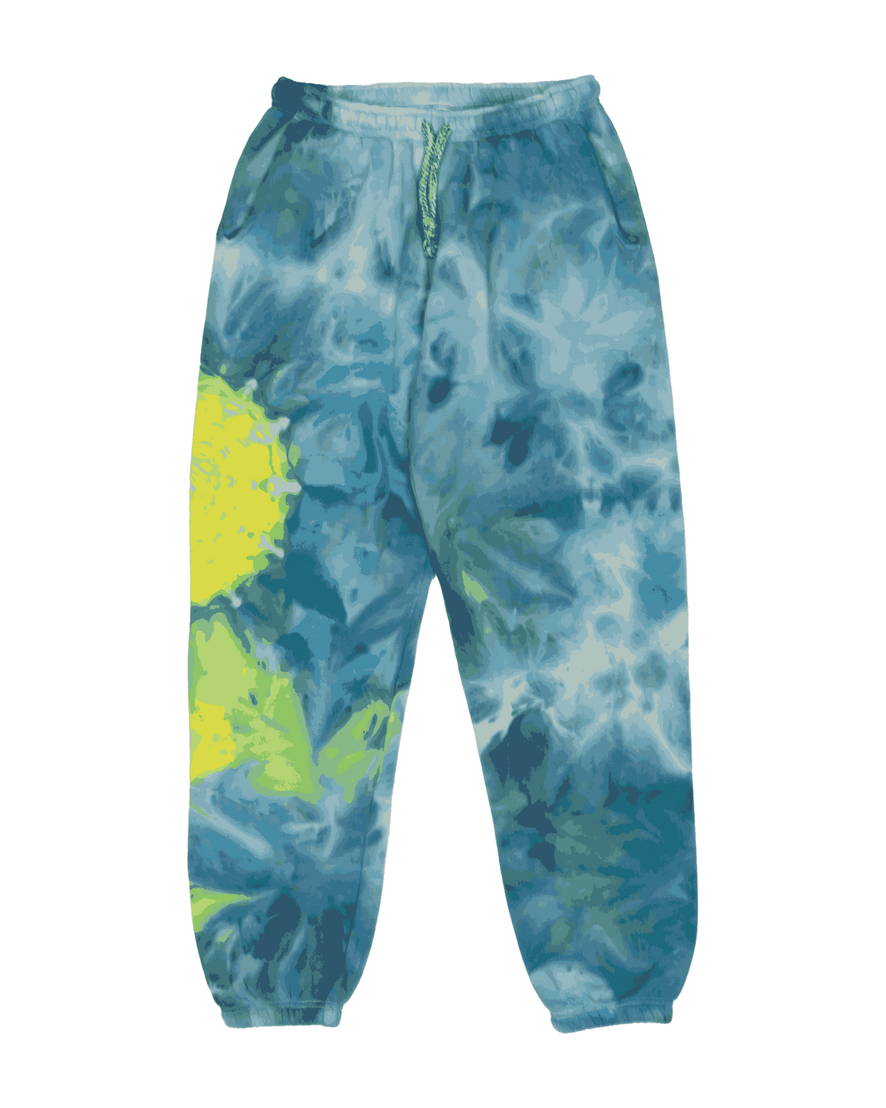 Mandala Ice Dyed Sweatpant (Ocean Aura)