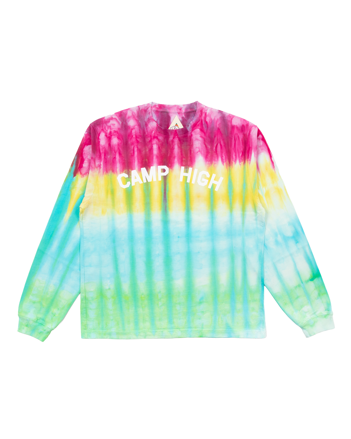 Varsity Tie Dye LS Tee - Daydream