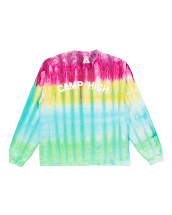 Varsity Tie Dye LS Tee - Daydream