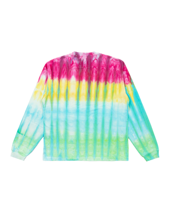 Varsity Tie Dye LS Tee - Daydream