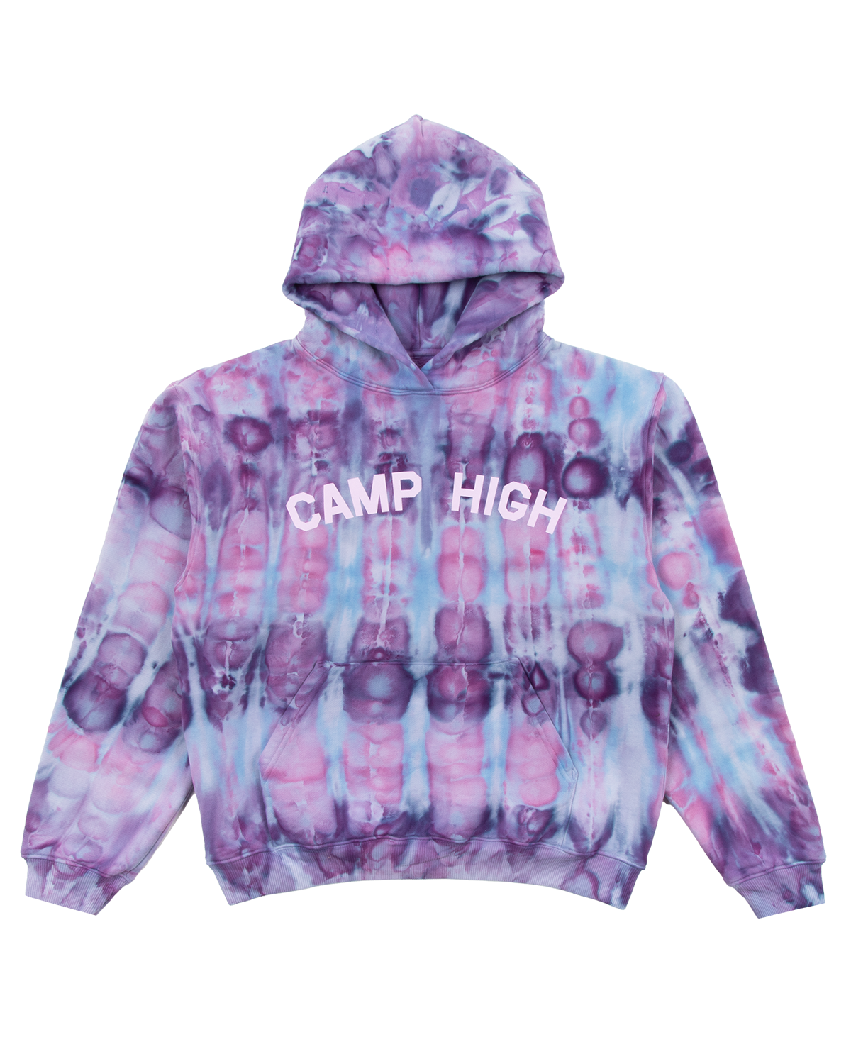 Varsity Tie Dye Hoodie – Purple Haze
