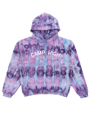 Varsity Tie Dye Hoodie – Purple Haze