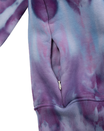 Varsity Tie Dye Hoodie – Purple Haze