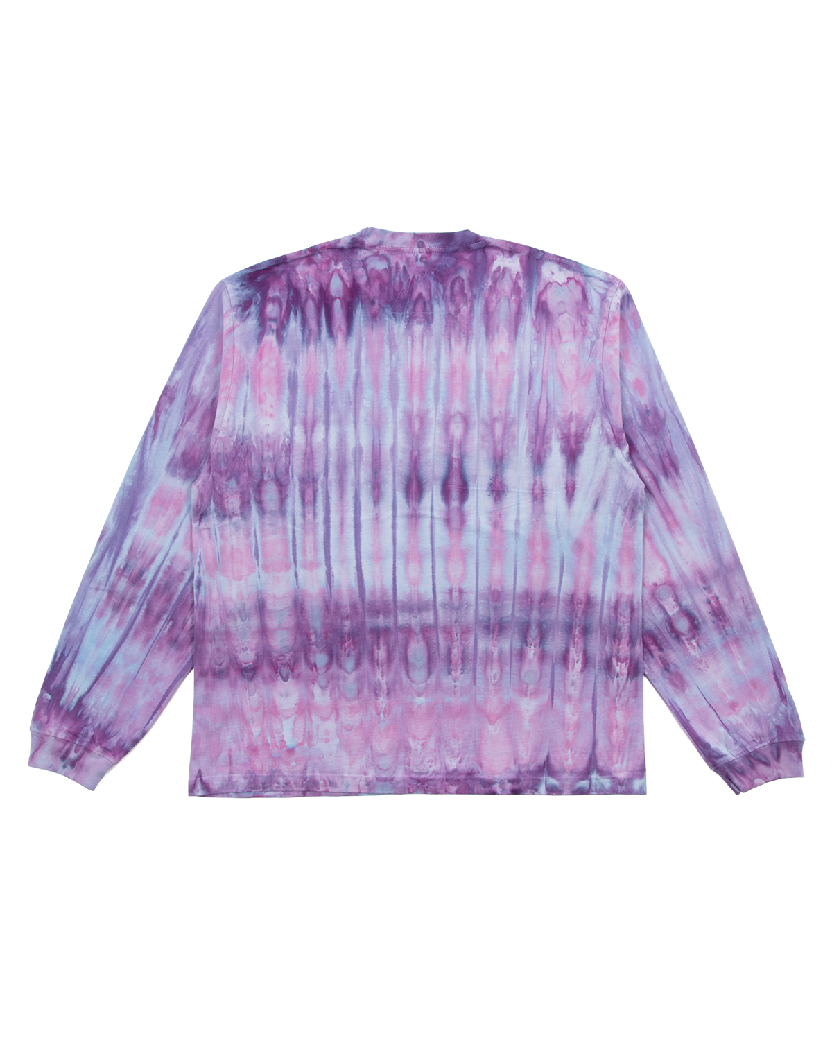 Varsity Tie Dye LS Tee - Purple Haze