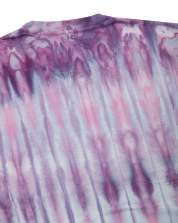 Varsity Tie Dye LS Tee - Purple Haze