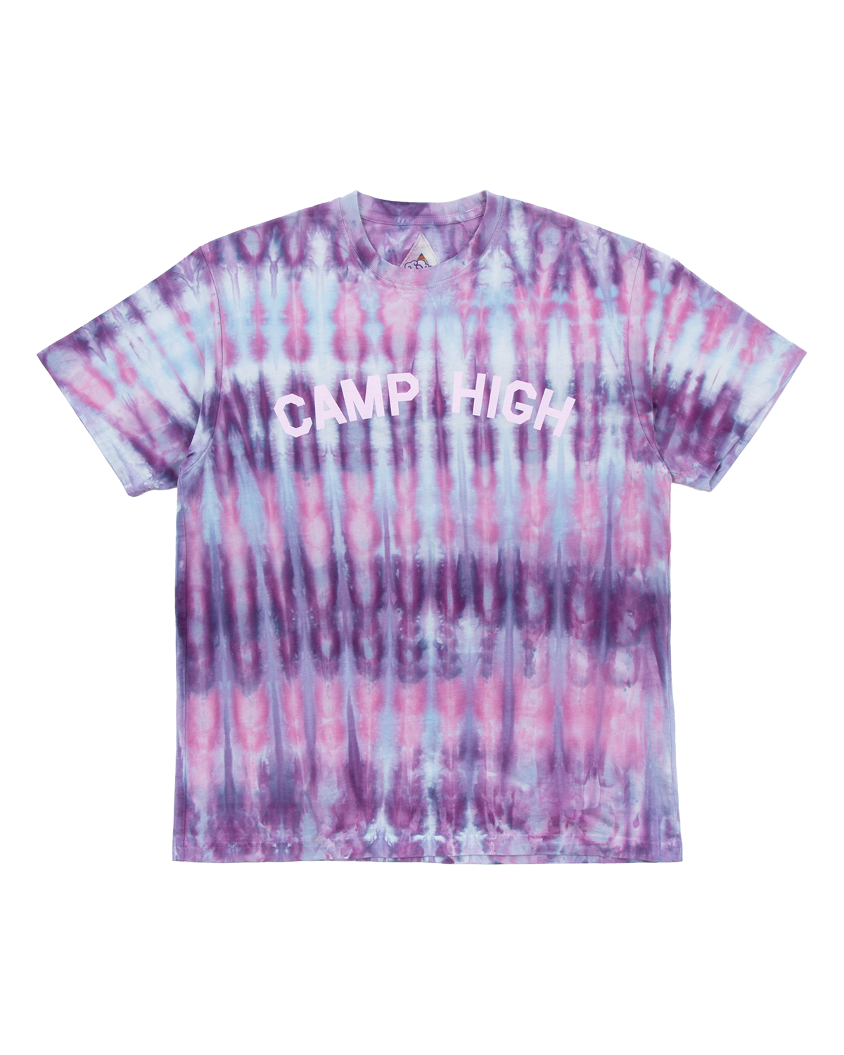 Varsity Tie Dye SS Tee - Purple Haze