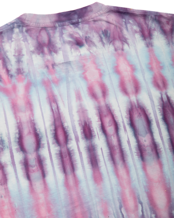 Varsity Tie Dye SS Tee - Purple Haze