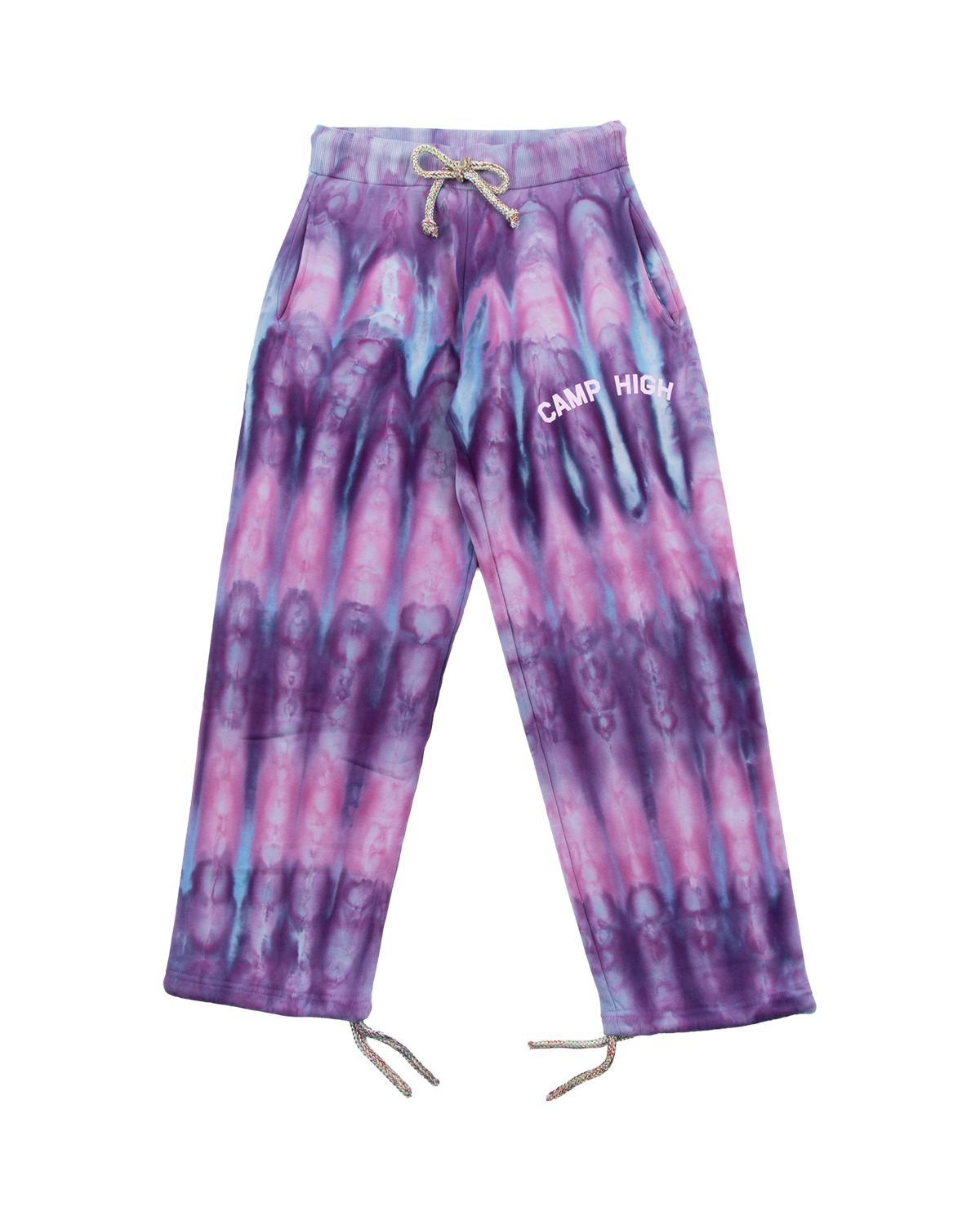 Varsity Tie Dye Sweatpant - Purple Haze