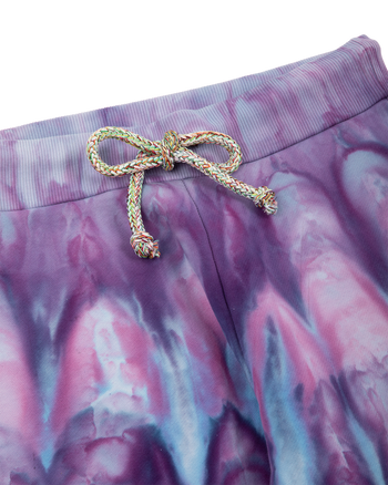 Varsity Tie Dye Sweatpant - Purple Haze