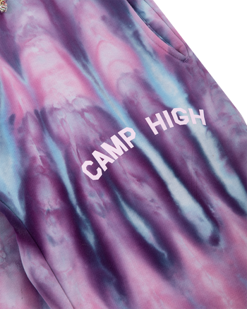 Varsity Tie Dye Sweatpant - Purple Haze