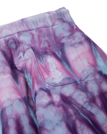 Varsity Tie Dye Sweatpant - Purple Haze