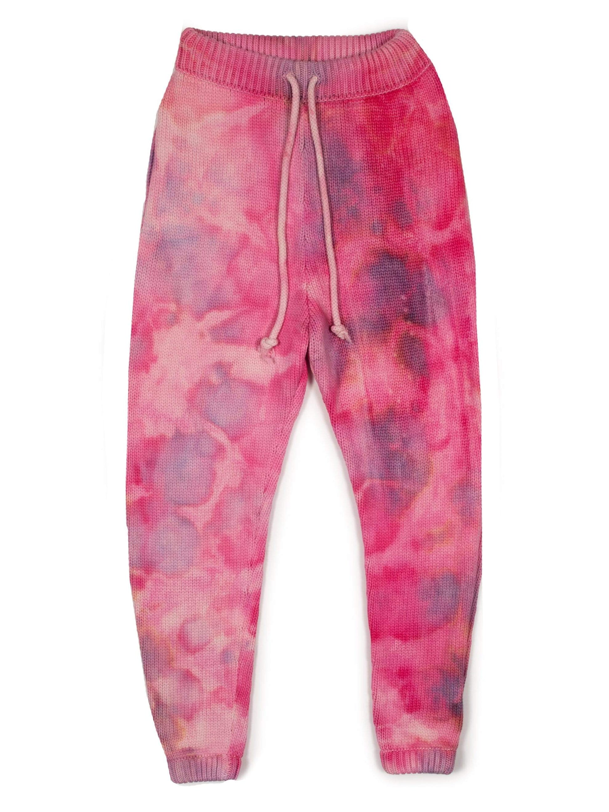 Camp High S/M / Pink Jersey Knit Pant